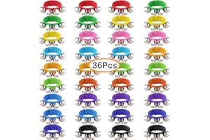 FEPITO 36 Pezzi Cinturino Campanelli da Polso Bracciali Jingle Bells Campanelli Musicali Cavigliere Strumento ritmico Percussioni Decorazioni per Feste Natalizie