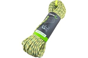 EDELRID Corde d'escalade On Sight Dry 9,5 mm (corde simple dynamique imprégnée)
