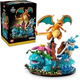 LEGO Pok&eacute;mon Venusaur, Charizard ve Blastoise 72153 - Yetişkinler i&ccedil;in Duruşu Ayarlanabilir, Aksesuarlı Aksiyon Fig&uuml;rleri İ&ccedil;e