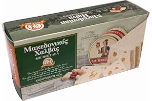 HAITOGLOU Halvas aus Sesam Tahini mit Erdnüssen 400 gr aus Griechenland griechischer Halva Peanut Erdnuss
