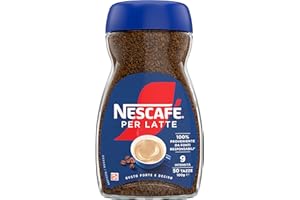 NESCAFE NESCAFÉ Classic Per Latte Caffè Solubile, Barattolo 100g