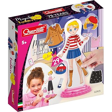 Poupées Magnétiques En Bois à Habiller – Jeu 2 En 1 Puzzle Et Habillage – Jouet De Voyage éducatif Pour Filles