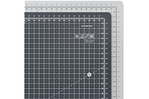 Arteza Tapis de Découpe Haut de Gamme Auto- Cicatrisant Pour Cutter Rotatif Taille A2 – 60 x 45 cm Double Face, Épaisseur 3 mm