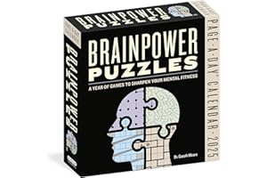 Brainpower Puzzles Page-A-Day(r) Calendar 2025: A Year of Games to Sharpen Your Mental Fitness