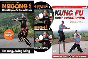 Bundle: Kung Fu Body and Neigong DVDs (YMAA) Kung Fu Qigong and Meditation by Dr. Yang, Jwing-Ming