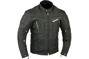 Veste de protection de moto GearX Storm avec doublure en maille respirante