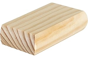 Blueprint Joinery Cambridge Clear Pine Flat Newel Cap, recessed to Suit a 90mm x 90mm Newel (Half)