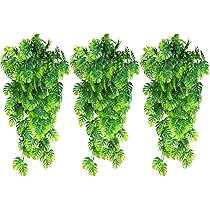 Hangende kunstplant van bamboe, groene plant, rank, wijnstok