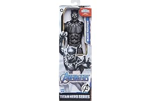 Hasbro E7876ES0 Marvel Avengers Titan Hero Serie Black Panther, 30 cm große Actionfigur mit Titan Hero Power FX Port