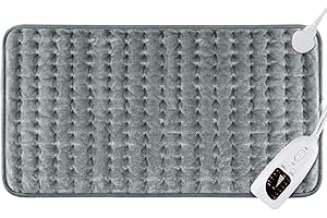 DIZA100 Heizkissen mit Abschaltautomatik Abschaltung, schnelle Heiztechnik Elektrisch Wärmekissen, sicheres Wärmepads Elektrische für Rücken, Nacken, Schulter 30 x 60 cm