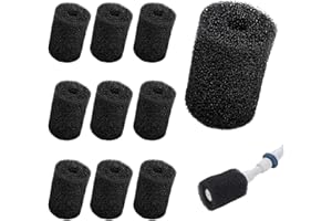Impresa Products 10-Pack Polaris Tail Scrubber Replacement for Vac-Sweep Pool Cleaner Hose Tail - Fits 180, 280, 360, 380, 480, 3900 Sport - Tailsweep Foam