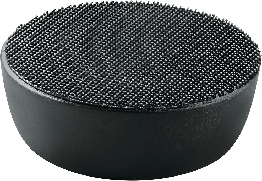 Bosch Home and Garden Elektrikli Temizleme Fırçası Universalbrush için Ped Tutucu (Cırt Cırt Tutturmaya Sahip 1 Adet, Karton Pakette), Siyah
