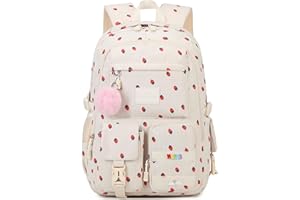 Lmwzh schulrucksack mädchen teenager schulranzen Geeignet für Kinder ab 8 Jahren schultasche Cordrucksack