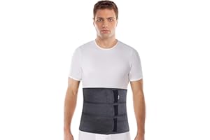 TOROS GROUP MANUFACTURE Pas pooperacyjny podtrzymujący wys. 31 cm trzy rzepy, rozmiar 6 XXX-Large czarny