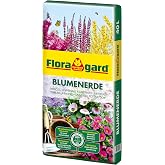 Floragard Potting Soil Universal Soil with Clay and Long-Term Fertiliser for Indoor Plants Patio and Garden 40 L