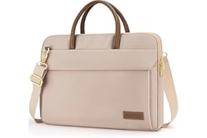 RAINYEAR MAKE LIFE EASIER RAINYEAR Bolso de hombro para Computadora Portátil de 14 Pulgadas Compatible con Chromebook para Computadora Portátil de 14", Maletín de Mensajero de Poliéster con Asa y Correa para el Hombro