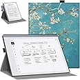 Fintie Rotating Case for Remarkable 2 Digital Paper Tablet 10.3 inch (2020 Released) - 360 Degree Rotating Slim Protective Stand Cover with Pen Holder, Not Fit Remarkable 1, Blossom