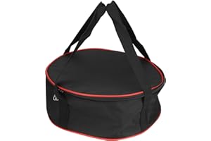 Joyzan Alimento Fiambrera Mochila, Bolsa Termica Playa Botella Neceser Organizador Estuche Almacenamiento Tazone Vajilla Caja Plato Postre Contenedore Suministro Redondo Portavaso Proteger Térmica