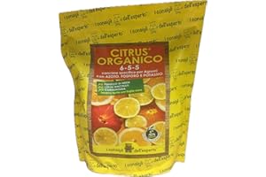 I CONSIGLI DELL'ESPERTO I Consigli dell’Esperto – Citrus Organico Concime Per Agrumi 5 kg - Concime in Polvere Per Piante di Agrumi - Aiuta lo Sviluppo Della Pianta e Migliora Il Gusto Dei Frutti - Fertilizzante Agrumi