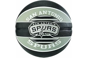 Spalding NBA Team Sa Spurs Ballon de Basket Mixte