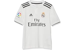 adidas 18/19 Real Madrid Home - Lfp Maglia Unisex - Bambini e Ragazzi