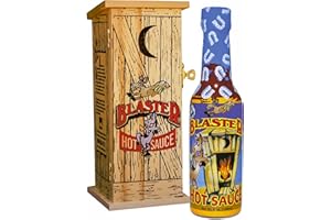ASS KICKIN Blaster Salsa Caliente Y Caja de Madera