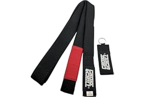 Choke&Chill BJJ Brazilian Jiu-Jitsu - Cinturón con llavero para adultos y niños Luta Livre