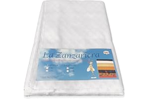 Tex family TENDA rete ZANZARIERA a ROMBO da esterno piombata in 8 misure diverse unito BIANCO - Cm. 150 x 250