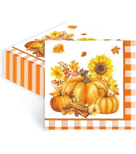 20 Tovaglioli Di Carta Con Procioni E Foglie Autunnali, 33x33 Cm, 3 Strati, Fatti In Germania. Perfetti Per Decorazioni Da Tavola A Tema Autunnale/invernale E Progetti Decoupage.
