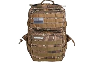 ELITRAINX Sac à dos tactique militaire imperméable pour sport, cabine avion, gymnase, extérieur, crosstraining by ELITEX TRAINING 25L