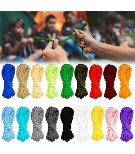 Morsetto Per Cavo In Plastica - Bloccaggio A Foro Singolo Per Paracord, Zaini, Attrezzatura Outdoor, Multi Colori - Foto 13