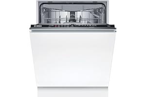 Bosch SMV2HVX02E Serie 2, Lavastoviglie Smart da incasso a scomparsa totale, Cestelli personalizzabili, Terzo cestello posate, Indicatore di funzionamento a pavimento, Motore EcoSilence Drive, 60 cm.
