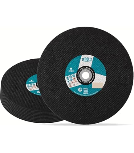 VEWERK 8188 Lot De 2 Disques à Lamelles 230 X 22,2 Mm Grain 40 Oxyde - Foto 9