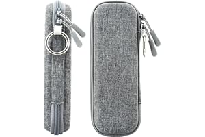 DMLuna Funda para Kobo Stylus 2 / Kobo Stylus / Apple Pencil (USB-C, 1ª y 2ª Gen) - Compatible con Múltiples Lápices Digitales, Gris