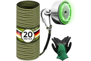 Jungle Monkey® Premium Magnetangel Set 200kg [Zugkraft DEKRA geprüft] Magnetfischen Komplettset inkl. 20m Seil + wasserfeste Handschuhe für Magnet fischen I Magnet angeln in Flüssen und Seen