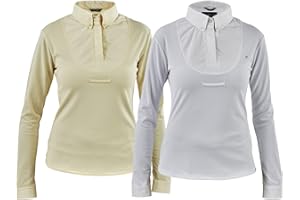 Shires Aubrion Young Riders Long Sleeve Tie Shirt