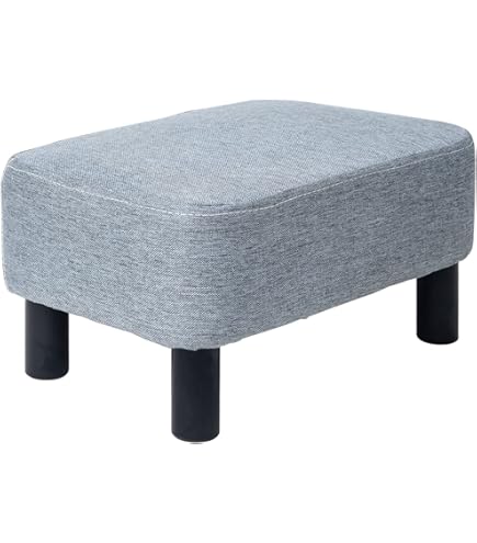 BUGUUYO Fußhocker Aus Holz - Ergonomische Fußstütze Für Schreibtisch & Bett