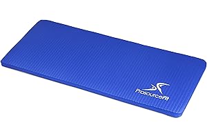 ProsourceFit Yoga Knee Pad and Elbow Cushion 15mm (5/8”) Fits Standard Mats for Pain Free Joints in Yoga, Pilates, Floor Workouts.