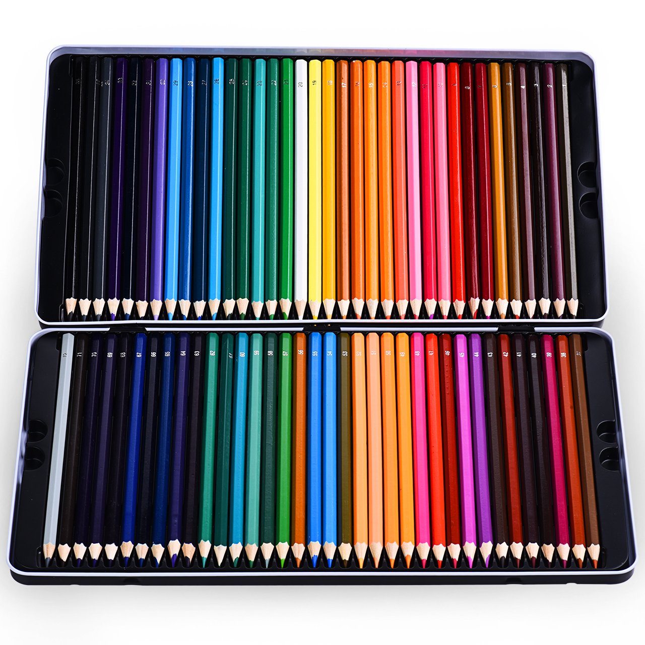 72 Adulto Bambino Colorazione Matite Colorate Disegno a matita ART 72 Adult Kids Colouring Pencils Coloring Pencil Art Drawing Best Pastel Colors