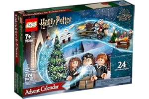 LEGO 76390 Harry Potter Le Calendrier de l’Avent 2021, Jouet et Cadeau Enfant dès 7 Ans, avec 6 Minifigures Harry Potter