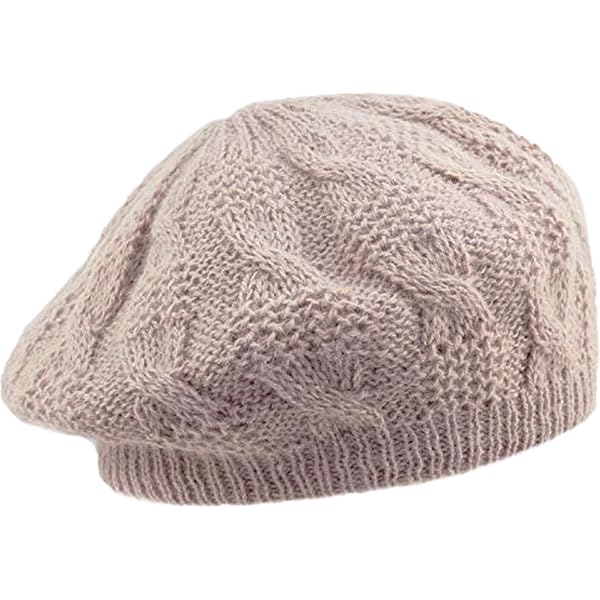 Basco Borsalino In Pura Lana Per Donna - Made In Italy - Taglia Unica 55-58 Cm