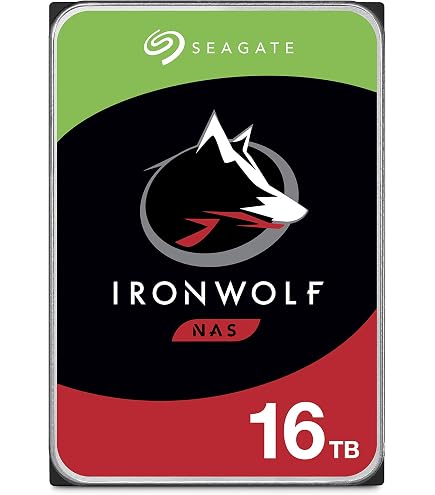 Disque Dur Seagate IronWolf Pro 16To - 7200 TR/Min 256Mo Cache | Pour NAS 24/7