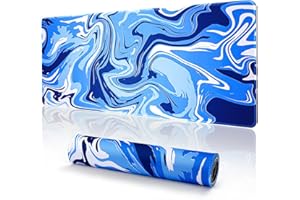 YUWLDD Mouse Pad Gaming Large Desk Pad (31.5 x 11.8 x0.12 inch) Washable Large Mouse Mat, Japanese Mouse Pad with Anti-Slip Rubber Base, Extended Mouse Pad for Office & Home.