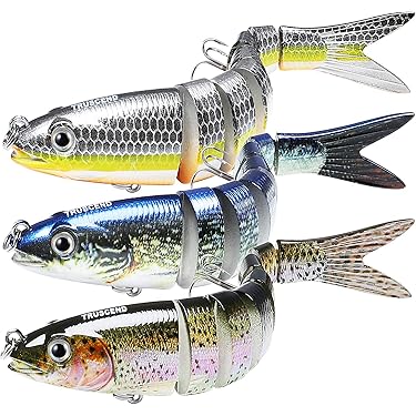 Lot De Leurres De Pêche Mélangés – Poissons Nageurs, Cuillers – Occasion