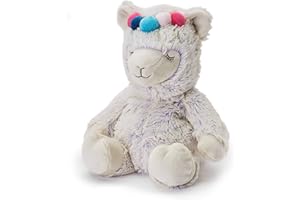 Warmies® Juguete suave totalmente calentable de 13 pulgadas, perfumado con lavanda francesa, llama