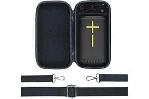 WANAIHA Custodia per altoparlante portatile Ultimate Ears Everboom wireless Bluetooth, solo custodia (nero)