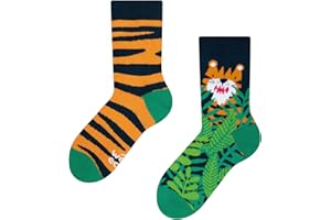Dedoles Unisex Socks, for Women, Men and Children, Cotton, Many Fun Designs, Football, Bicycle, Horses, Plants, Fire Brigade, Gift, Different Left and Right Designs