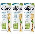 Alpro Soya Growing-Up Plant-Based Long Life Drink, Vegan & Dairy Free, 3 x 250ml