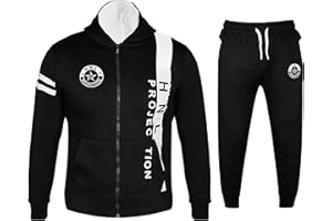 GUBA® Boys Tracksuit Bottoms, HNL Fleece Design Hoodie and Joggers for Girls, Sportswear, Sweatshirt Pants Boys' Tracksuits Trousers, Kids Tracksuit Full Set for Peripatetic, Jogging Bottoms 2-13 Year