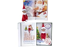 The Elf on the Shelf: A Christmas Tradition - Boy Scout Elf with Brown Eyes - Includes Artfully Illustrated Storybook, Keepsake Box and Official Adoption Certificate